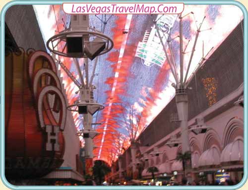 Freemont Street Experience Downtown Las Vegas Nevada