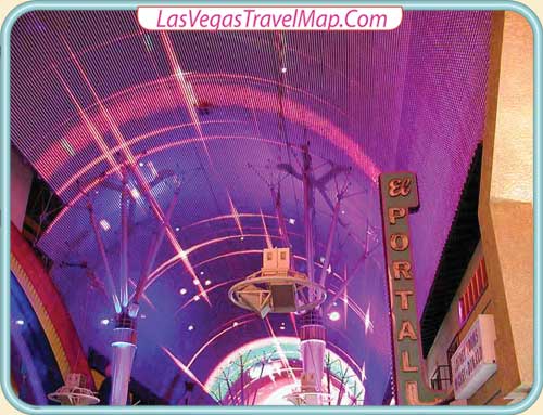 Freemont Street Experience Downtown Las Vegas Nevada